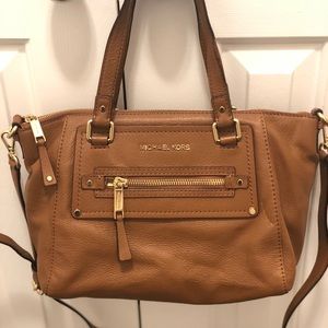 Michael Kors beautiful brown leather